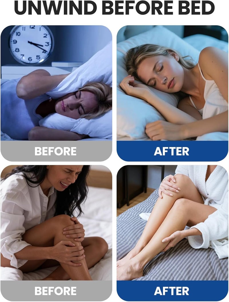 Venture Pal Magnesium Lotion, Topical Magnesium Cream, Leg & Muscle Relaxation with Coconut Oil, Shea Butter & Hyaluronic Acid, Safe for Kids - Image 2